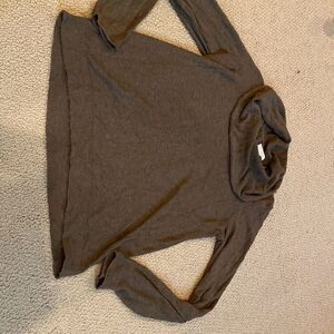 White and Warren size small cowl neck sweater